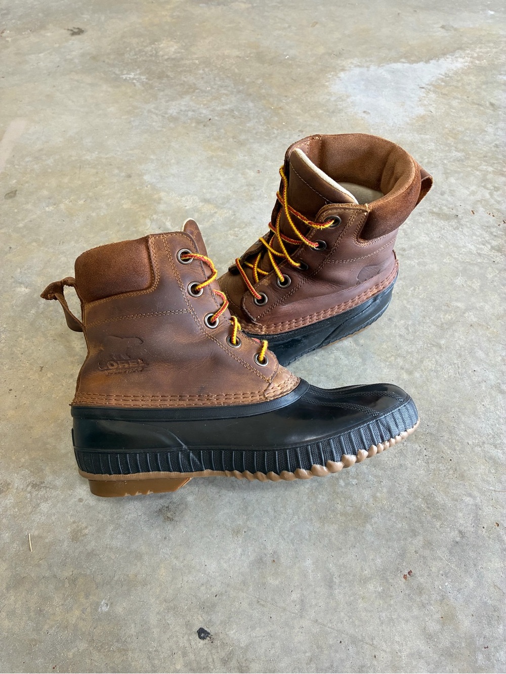 Sorel Size 8 Cheyenne Leather/Rubber Waterproof Boot *OBO*